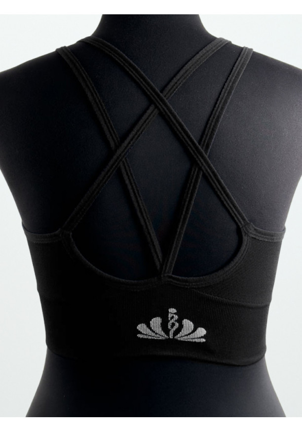 NOVA BLACK COMFY TSHIRT BRA